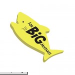 Rockin Gear Eraser Pencil Eraser Jumbo Shark 'for Big Mistakes' Yellow  B075NRB1WB